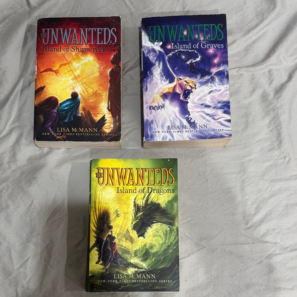 The Unwanteds Book Set (5-7) by Lisa McMann.